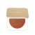 Na zdjęciu jest kompaktowe opakowanie wielokrotnego użytku marki jane iredale.  Mminimalistyczny, elegancki design w kolorze złotym i białym,  napis na froncie: “you make the world more beautiful. Wewnątrz puder.
