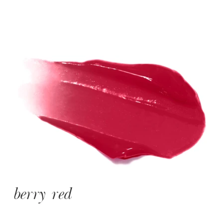 Odcień Berry Red to żywa, malinowo-czerwona barwa z lekkim połyskiem. Jest intensywniejszy niż klasyczne róże, ale jednocześnie bardziej owocowy niż klasyczna czerwień – przez co wygląda świeżo i kobieco, bez efektu przesady.