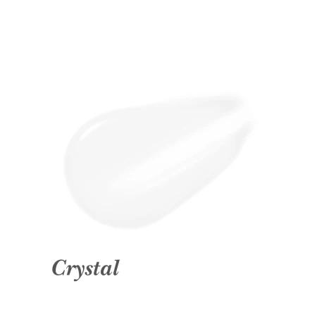 Na obrazku widoczny jest odcień błyszczyka do ust Jane Iredale o nazwie Crystal. Crystal to transparentny, bezbarwny błyszczyk. To uniwersalny produkt, który pasuje do każdego makijażu i koloru ust.