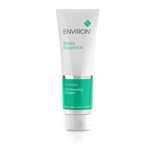 Tubka kremu ENVIRON Contouring Cream z białą nakrętką i biało-zieloną etykietą.