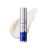 Butelka kremu ENVIRON Antioxidant Defence Creme Plus w kolorze srebrnym, ze srebrną nakrętką i granatową etykietą, na tle próbki tego produktu w formie białej, rozsmarowanej kropli kremu.