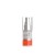 Butelka żelu Antioxidant & Peptide Eye Gel z pompką w kolorze białym i pomarańczowym, z metaliczną, srebrną nakrętką i kolorowymi napisami z nazwą.