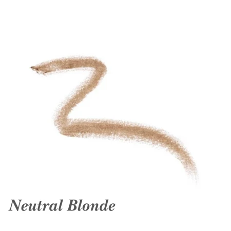 Na zdjęciu widzimy próbkę jane iredale PureBrow™ Brow Powder w odcieniu Neutral Blonde. kolor jest mniej popielaty niż Ash Blonde, subtelnie bardziej beżowy lub piaskowy.