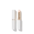 Na zdjęciu widoczna jest pomadka w eleganckim opakowaniu w kolorze białym ze złotym wykończeniem – to Jane Iredale Just Kissed Lip & Cheek Stain w odcieniu Forever You.  Pomadka ma bardzo delikatny, bladoróżowy kolor
