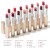 To zdjęcie prezentuje kolekcję szminek Jane Iredale z podziałem na cztery kategorie kolorystyczne: BOLD BERRIES–głębokie, jagodowe odcienie. NEARLY NUDES–subtelne, naturalne kolory. RICH REDS- żywe czerwienie. PERFECT PINKS–uniwersalne odcienie różu