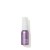 Na zdjęciu znajduje się elegancka, fioletowa mini butelka z białym atomizerem wody Jane Iredale Lavender Hydration Spray o pojemności 12 ml. Produkt posiada oznaczenie ECOCERT co potwierdza jego organiczne i naturalne pochodzenie składników.