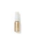 Na zdjęciu znajduje się elegancka złota mini butelka z białym atomizerem wody Jane Iredale  Balance Hydration Spray o pojemności 12 ml. Produkt posiada oznaczenie ECOCERT co potwierdza jego organiczne i naturalne pochodzenie składników.
