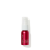 Na zdjęciu znajduje się elegancka czerwona MINI butelka z białym atomizerem wody Jane Iredale Pommist Hydration Spray o pojemności 12 ml. Produkt posiada oznaczenie ECOCERT co potwierdza jego organiczne i naturalne pochodzenie składników.