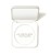 Na zdjęciu jest kompaktowe opakowanie wielokrotnego użytku marki jane iredale. Minimalistyczny, elegancki design w kolorze białym, napis na froncie: “you make the world more beautiful. Widać lusterko pod wieczkiem.