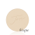 Okrągły, prasowany puder do twarzy marki Jane Iredale w odcieniu Bisque: bardzo jasny odcień kości słoniowej z ciepłym, kremowym podtonem z wytłoczonym logo Jane Iredale.