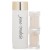 Na zdjęciu jest pędzel zintegrowany z pudrem sypkim  marki Jane Iredaleamazing base. Produkt składa się z eleganckiego, białego pojemnika z miękkim, zaokrąglonym pędzlem oraz dwóch przezroczystych wkładów z pudrem ochronnym.
