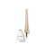 Eyeliner w płynie marki jane iredale, z cienkim, precyzyjnym pędzelkiem – idealnym do tworzenia dokładnych kresek. Produkt w eleganckim, smukłym opakowaniu z białym, matowym dołem i złotą zakrętką.