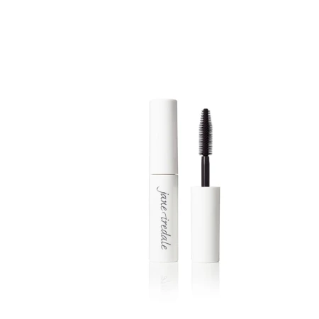 Opakowanie Lash Fixation Length & Definition Tubing Mascara w wersji mini. Smukłe, cylindryczne opakowanie w białym kolorze z białą zatyczką. Subtelne logo. Szczoteczka cienka, precyzyjna z gęstymi wypustkami do dokładnego rozdzielania i wydłużania rzęs.