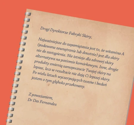 Fragment książki „Twoja Fabryka Skóry” ukazujący słowo wstępu do książki od dr. Fernandesa.
