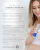 Po lewej stronie opis serum Environ Vita-Peptide C-Quence Serum 1–4 z linii Youth EssentiA. Po prawej stronie zdjęcia widzimy uśmiechniętą kobietę, trzymającą opakowanie serum – co podkreśla bezpieczeństwo i łagodność działania produktu.