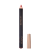 Na zdjęciu widoczna jest elegancka kredka do ust typu Lip Crayon marki INIKA Organic. Produkt ma czarny, matowy korpus z subtelnymi, złotymi napisami i jest pokazany z dopasowaną złotą skuwką ustawioną obok.