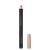 Na zdjęciu widoczna jest kredka do ust (Lip Crayon) marki INIKA Organic. Produkt ma elegancki, matowy czarny korpus z napisami w odcieniu złota oraz zdejmowaną złotą skuwkę umieszczoną obok kredki.