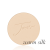 Okrągły, prasowany puder do twarzy marki Jane Iredale w odcieniu Warm Silk: jasny beż z ciepłym, złocistym podtonem z wytłoczonym logo Jane Iredale.