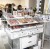 STojak ekspozycyjny , wystawowy z bardzo dużą ilością kosmetyków jane iredale, któe można wypróbować i przetestowac.