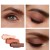 Na zdjęciu widzimy prezentację potrójnego cienia do powiek Jane Iredale WIldflower na oczach trzech różnych  modelek.