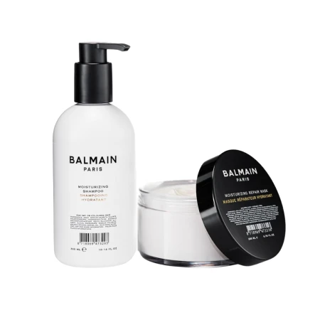 BALMAIN Moisturizing Kit - luksusowy zestaw nawilżający szampon i maska, dla suchych, matowych włosów.png