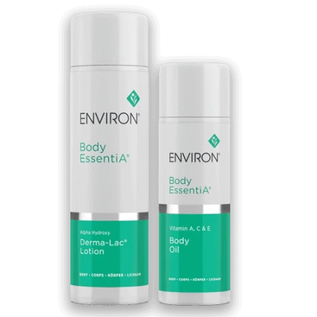 ENVIRON Body Kit - witaminowy olejek Vitamin ACE Body Oil i lotion Derma-Lac Lotion.png