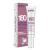 Na zdjęciu kosmetyk marki Purlés krem pod oczy ExoFusion Eye Cream 180. Produkt znajduje się w białej tubce z fioletowymi napisami, a obok niej pokazane jest również opakowanie kartonowe w odcieniach fioletu i bieli. Na etykiecie wyróżnia się numer 180.