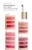 Na zdjęciu widać próbki kolorów produktu colorluxe hydrating cream w formie swatchy, na damskim przedramieniu o jasnej i średniej karnacji.