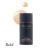 Na zdjęciu przedstawiono odcień Bold z gamy INIKA Organic Serum Foundation. Produkt znajduje się w eleganckiej buteleczce w matowym, granatowym kolorze ze złotymi akcentami. Obok opakowania widoczna jest próbka koloru