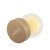 Na zdjęciu widoczna jest otwarta maska do ust INIKA Organic Lip Mask Bakuchiol + AHA w eleganckim słoiczku ze złotą zakrętką, prezentująca bogatą, odżywczą formułę przeznaczoną do regeneracji i wygładzenia ust.