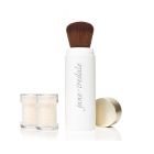 JANE IREDALE Powder-Me SPF 30 Dry Sunscreen TRANSLUCENT - mineralna ochrona przeciwsłoneczna w pudrze z pędzlem i 2 uzupełniającymi wkładami