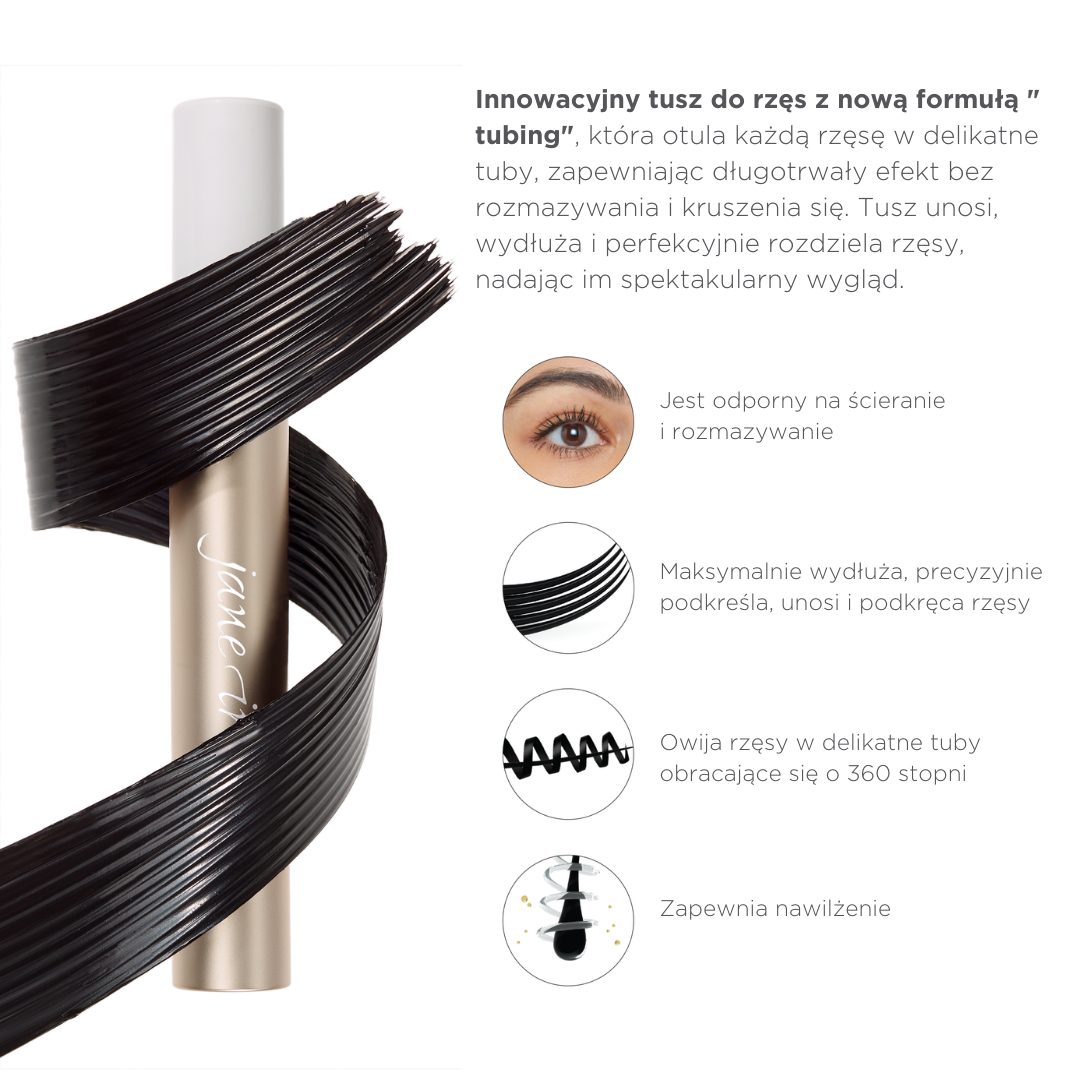 Lash Fixation Length & Definition Tubing Mascara - innowacyjny tusz do rzęs z formułą " tubing" 9g