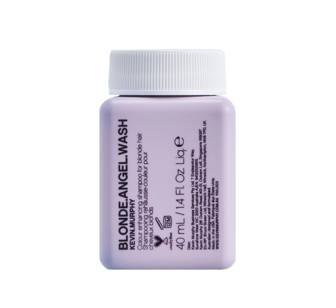 KEVIN.MURPHY BLONDE.ANGEL.WASH - mini fioletowy szampon do włosów blond 40 ml