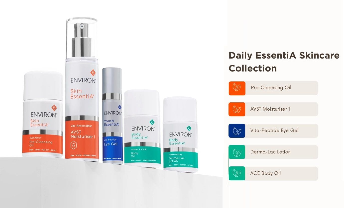 Environ Daily EssentiA Skincare Collection - zestaw bestsellerów marki Environ