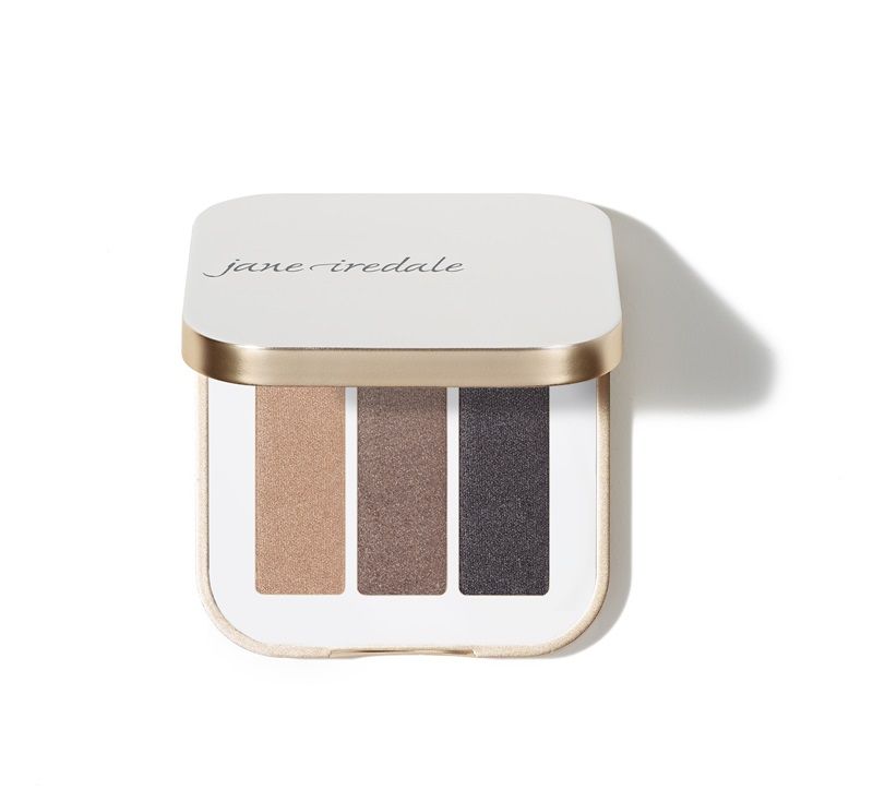 JANE IREDALE PurePressed Eye Shadow Triple BROWN SUGAR - potrójne, mineralne cienie do powiek 2,1 g