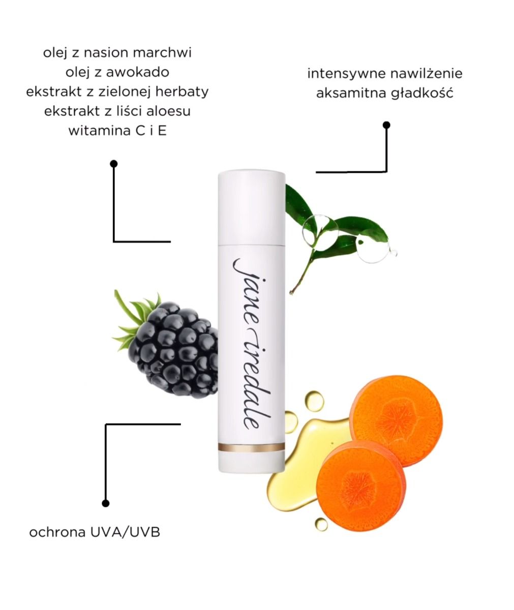 JANE IREDALE Lip Drink SPF 15 - nawilżający, regenerujący balsam do ust z SPF 15 4g 