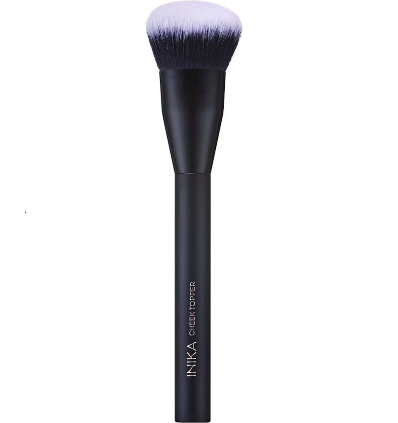 INIKA ORGANIC Cheek Topper Brush - wegański pędzel do podkładu, różu i bronzera