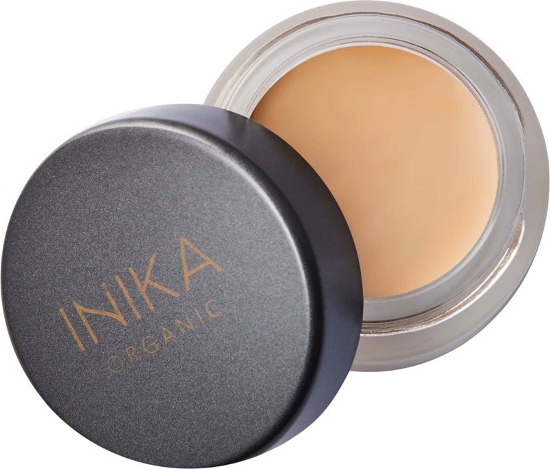 INIKA ORGANIC Full Coverage Concealer SHELL - kryjący, kremowy korektor o bogatej pigmentacji 3,5g