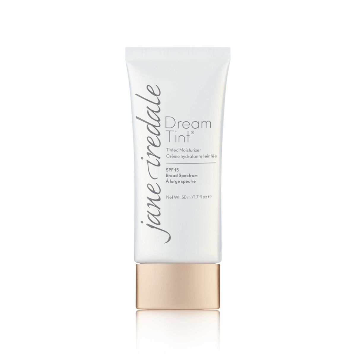 JANE IREDALE Dream Tint Peach Brightener - lekki, nawilżający podkład mineralny wyrównujący koloryt skóry z SPF15 50 ml