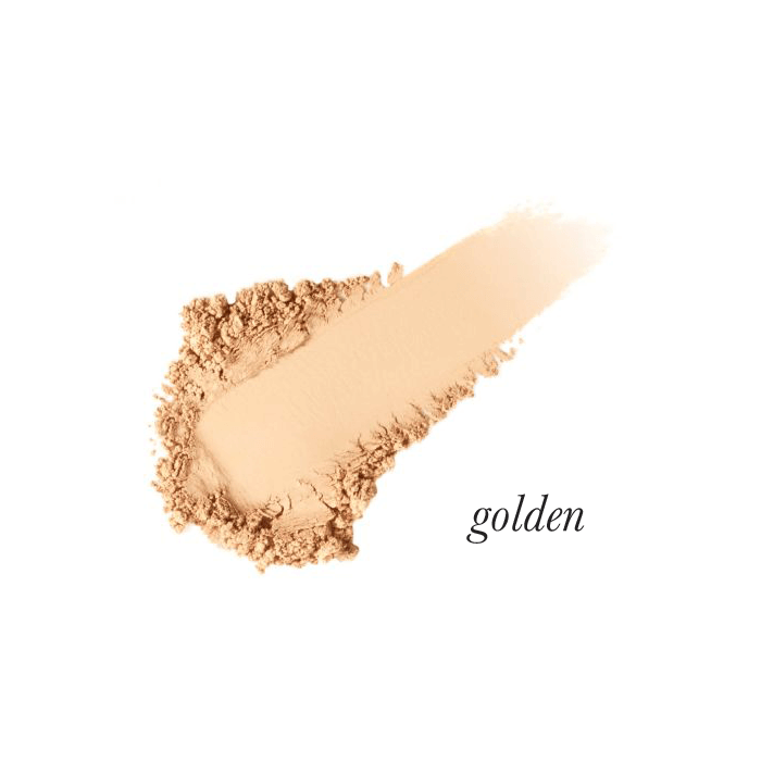 JANE IREDALE Powder-Me SPF 30 Dry Sunscreen GOLDEN - mineralna ochrona przeciwsłoneczna w pudrze z pędzlem i 2 uzupełniającymi wkładami