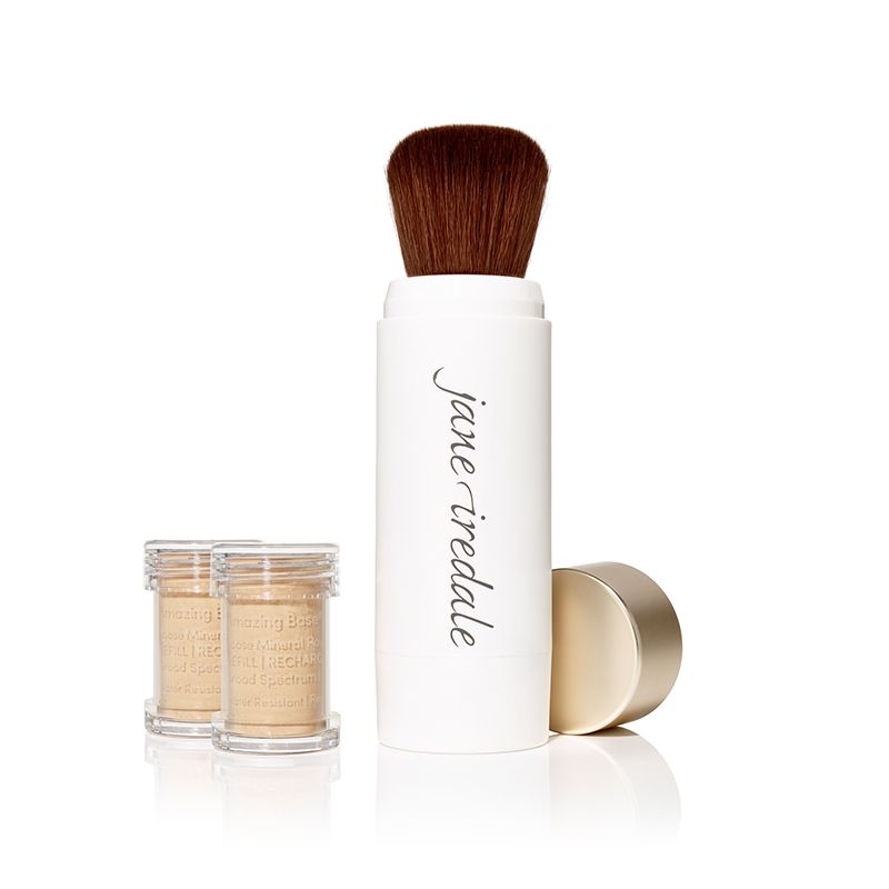 Jane Iredale Amazing Base Refillable Brush SPF 20-Amber