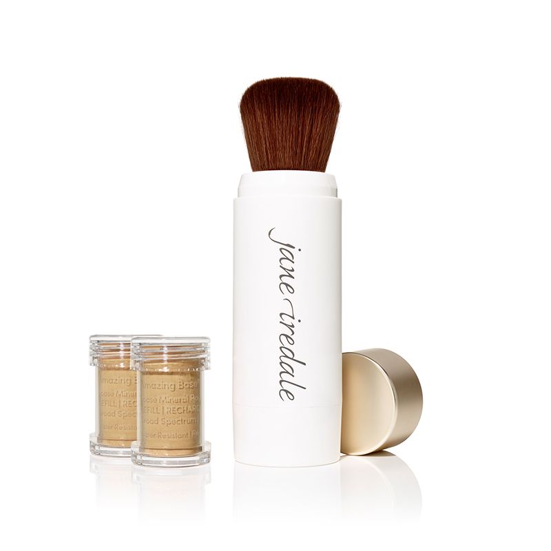 Jane Iredale Amazing Base Refillable Brush SPF 20-Latte