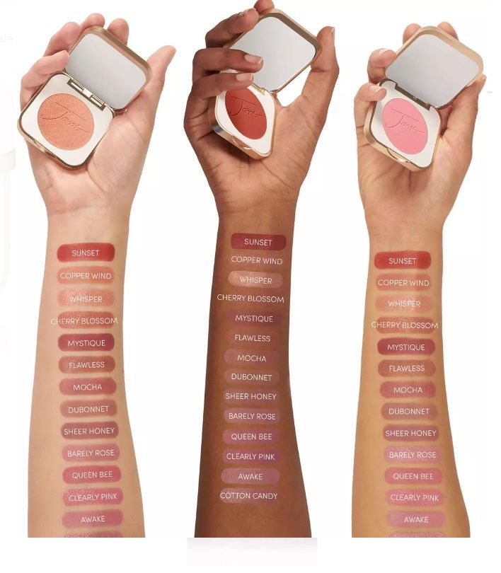  JANE IREDALE PurePressed Blush QUEEN BE - mineralny róż prasowany 3,7g 