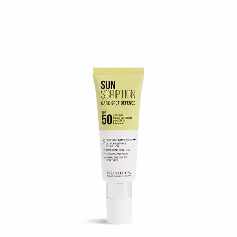 INSTYTUTUM Sunscription Dark Spot Defence SPF50 - wysoka ochrona przeciwsłoneczna UVA i UVB 50 ml