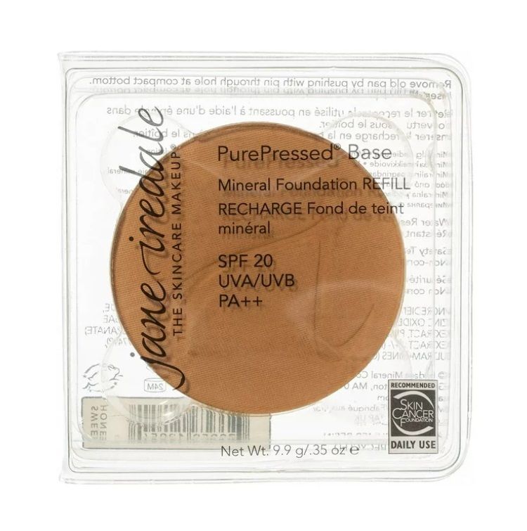 JANE IREDALE PurePressed Foundation SPF20 Sweet Honey – wielofunkcyjny mineralny puder prasowany SPF20 (wkład) 9,9 g