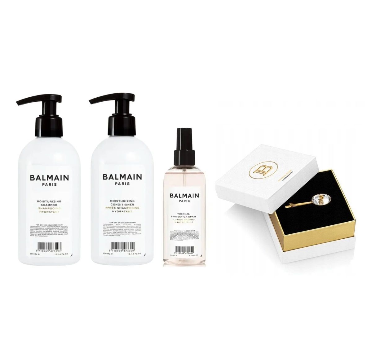 BALMAIN Moisturizing Set - zestaw głęboko nawilżający włosy + luksusowy gratis!