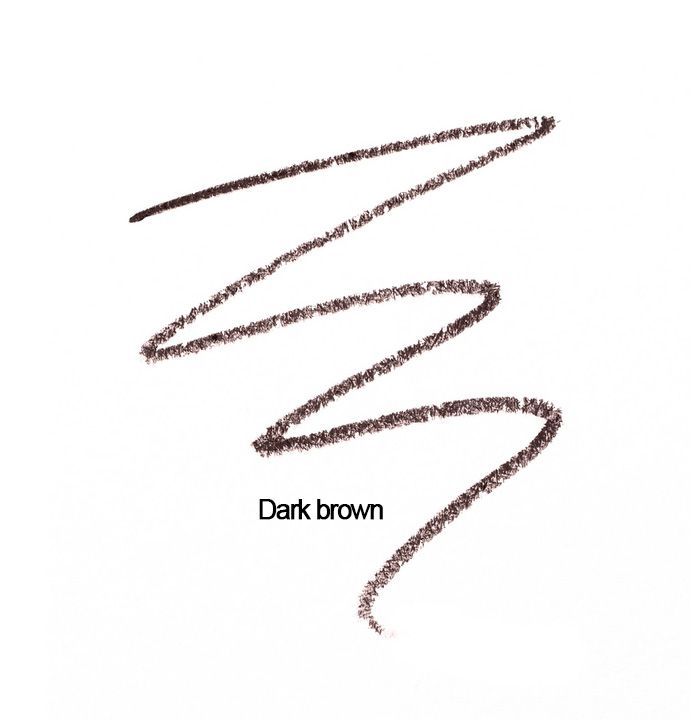 JANE IREDALE PureBrow Shaping Pencil Dark Brown - dwustronna, wysuwana kredka i szczoteczka do brwi 0,23 g