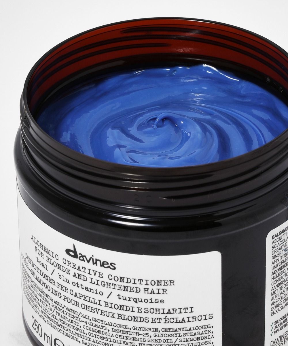 Davines Alchemic Creative Conditioner Turquoise - krem kondycjonujący z kolorem 250ml