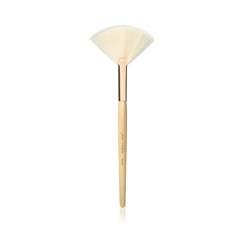 JANE IREDALE White Fan Brush - wegański, wielofunkcyjny pędzel do bronzera, różu i rozświetlacza
